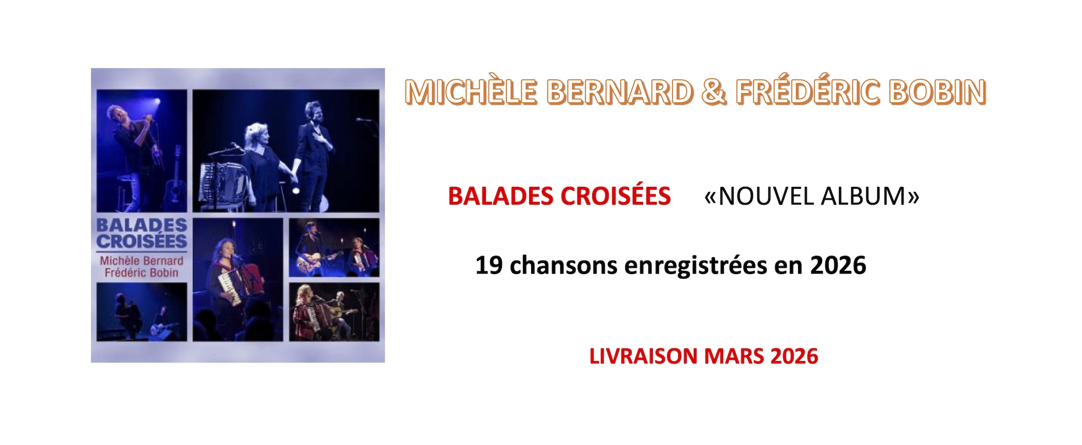 Mich&egrave;le bernard & Fr&eacute;d&eacute;ric Bobin 